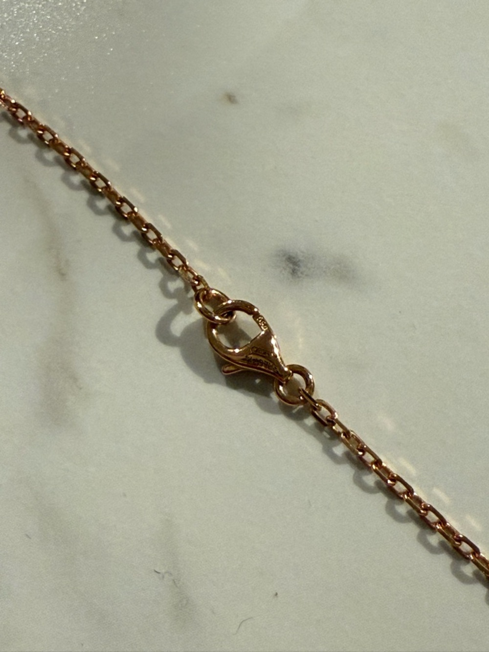 Authentic Cartier Trinity 18K Gold Necklace w/ Diamond Bail – Full Set, Like New - Picture 12 of 13